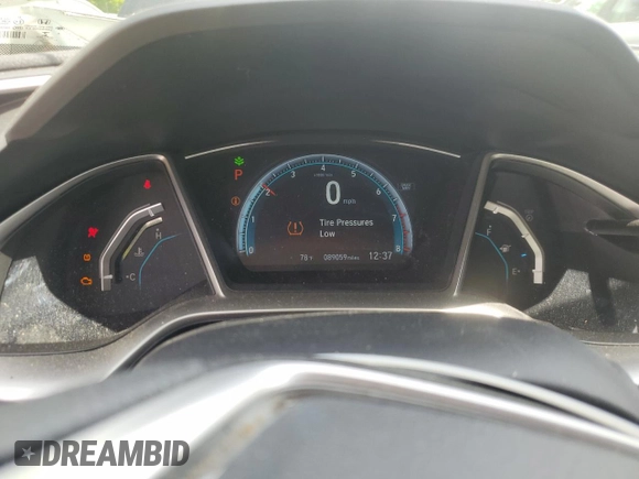 2016 Honda Civic Sedan EX with VIN 19XFC2F77GE047190, listed as a Copart auction lot 48611405 with 89,059 mi miles and Salvage Title. Bid and sale history available at carsss.com. Image 9.