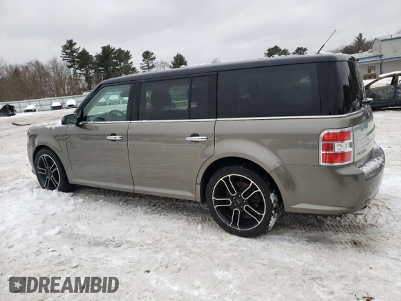 2013 Ford Flex Limited w/EcoBoost with VIN 2FMHK6DT2DBD05228, listed as a Copart auction lot 44447555 with 144,894 mi miles and Non Repairable. Bid and sale history available at carsss.com. Image 2.