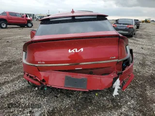 2023 Kia EV6 GT-Line with VIN KNDC44LA5P5100590, listed as a Copart auction lot 78683964 with 21,322 mi miles and Non Repairable. Bid and sale history available at carsss.com. Image 6.