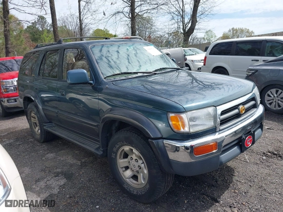 1997 Toyota 4Runner Limited with VIN JT3GN87R7V0025430, listed as a IAAI auction lot 39059743 with 238,915 mi miles. Bid and sale history available at carsss.com. Image 1.