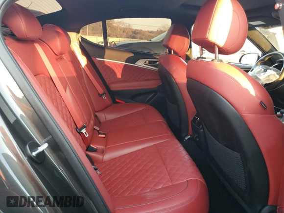 2023 Genesis G70 3.3T with VIN KMTG54TE1PU134468, listed as a Copart auction lot 78450274 with 21,913 mi miles and Clean Title. Bid and sale history available at carsss.com. Image 10.