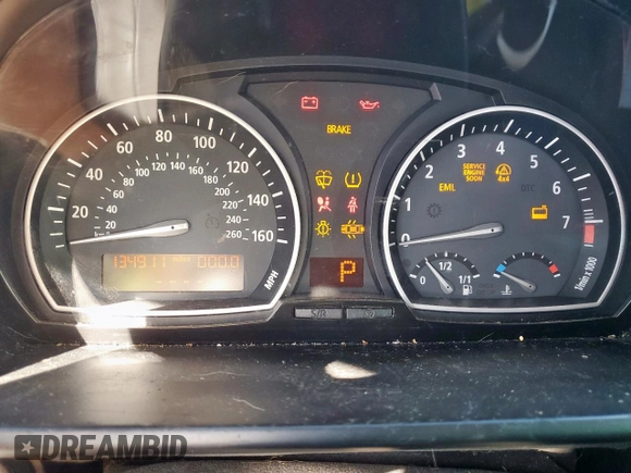 2007 BMW X3 3.0si with VIN WBXPC934X7WF04450, listed as a Copart auction lot 55164075 with 134,911 mi miles and Salvage title. Bid and sale history available at DreamBid. Image 9.