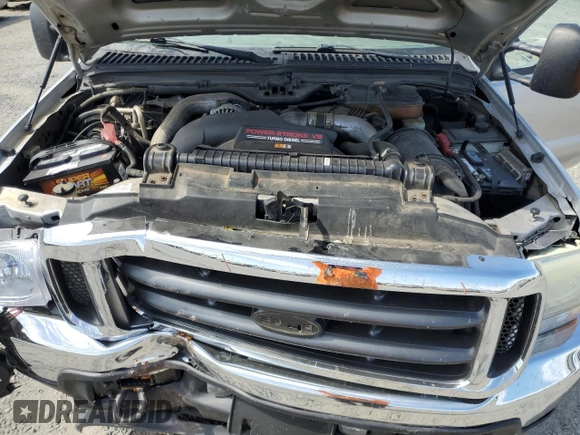 2004 Ford F-350 XL with VIN 1FTSW31P04EC44129, listed as a Copart auction lot 63519165 with 205,411 mi miles and Salvage title. Bid and sale history available at DreamBid. Image 11.