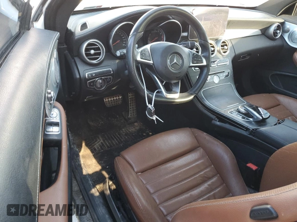 2018 Mercedes-Benz C 43 AMG with VIN WDDWJ6EB2JF647251, listed as a Copart auction lot 42181325 with 93,813 mi miles and Clean Title. Bid and sale history available at carsss.com. Image 8.