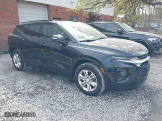 2021 Chevrolet Blazer LT with VIN 3GNKBJRS3MS543233, listed as a IAAI auction lot 41794199 with 69,811 mi miles. Bid and sale history available at carsss.com. Image 1.