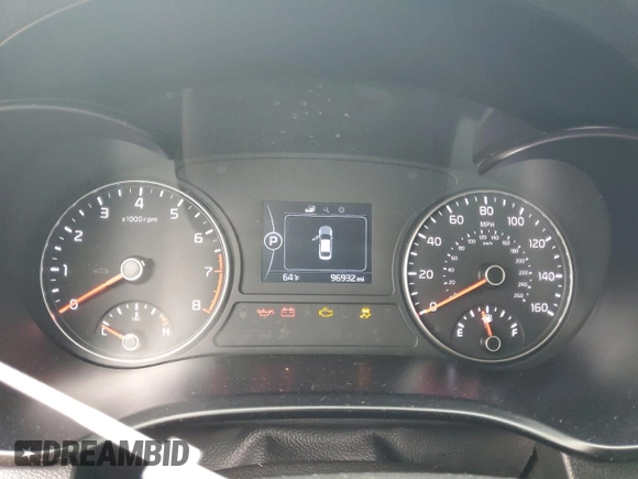 2017 Kia Optima LX with VIN 5XXGT4L36HG168366, listed as a Copart auction lot 42856025 with 96,932 mi miles and Salvage Title. Bid and sale history available at carsss.com. Image 9.