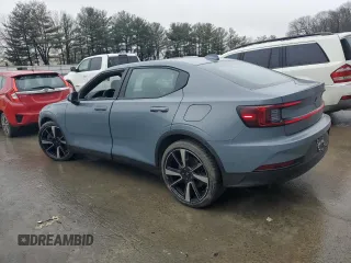 2022 Polestar 2 with VIN LPSED3KA2NL069420, listed as a Copart auction lot 44598375 with 26,307 mi miles and Salvage Title. Bid and sale history available at DreamBid. Image 2.