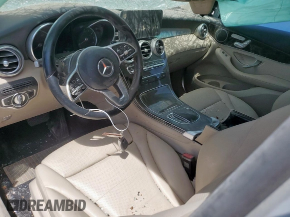 2020 Mercedes-Benz GLC 300 with VIN WDC0G8DB1LF729867, listed as a Copart auction lot 56649965 with Not provided miles and Non repairable. Bid and sale history available at DreamBid. Image 8.