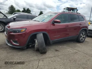 2019 Jeep Cherokee High Altitude with VIN 1C4PJMDX4KD260553, listed as a Copart auction lot 63290185 with 130,518 mi miles and Salvage title. Bid and sale history available at DreamBid. Image 1.