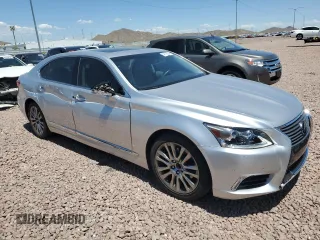 2014 Lexus LS 460 L with VIN JTHGL5EF5E5052815, listed as a Copart auction lot 54770504 with 32,567 mi miles and Salvage title. Bid and sale history available at DreamBid. Image 4.