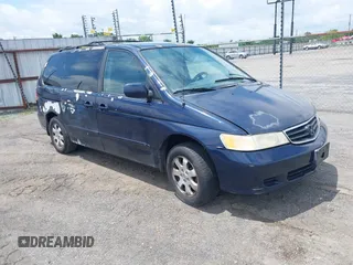 2003 Honda Odyssey EX-L z VIN 5FNRL18923B101344, wystawiony jako IAAI lot #42379995 z przebiegiem 222 877 mil mil oraz . Historia ofert i sprzedaży dostępna na DreamBid. Obrazek 1.