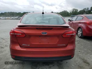 2018 Ford Focus Titanium with VIN 1FADP3J26JL284299, listed as a Copart auction lot 58908325 with 79,331 mi miles and Salvage title. Bid and sale history available at DreamBid. Image 6.