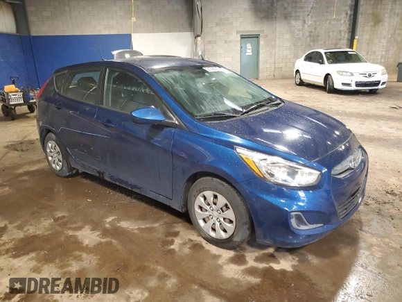 2017 Hyundai Accent SE with VIN KMHCT5AE9HU339528, listed as a Copart auction lot 51788745 with 79,291 mi miles and Salvage Title. Bid and sale history available at DreamBid. Image 4.