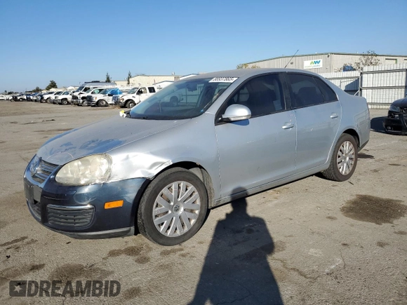 2010 Volkswagen Jetta Sedan S with VIN 3VWJZ7AJ3AM003870, listed as a Copart auction lot 88937865 with 186,273 mi miles and Salvage Title. Bid and sale history available at carsss.com. Image 1.