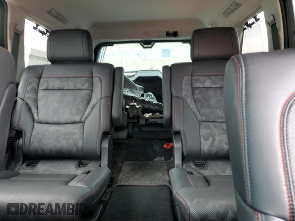 2023 Toyota Sequoia SR5 with VIN 7SVAAABA2PX013739, listed as a Copart auction lot 68459894 with 12,234 mi miles and Salvage Title. Bid and sale history available at carsss.com. Image 10.
