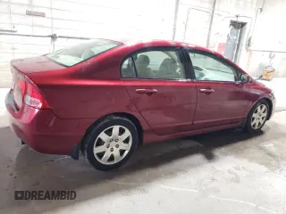 2008 Honda Civic LX z VIN 1HGFA16538L035336, wystawiony jako Copart lot #55792745 z przebiegiem 249 913 mil mil oraz Czysty tytuł • Clean title. Historia ofert i sprzedaży dostępna na DreamBid. Obrazek 3.