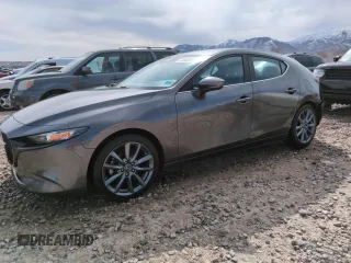 2019 Mazda Mazda3 Hatchback with VIN JM1BPBJM7K1140562, listed as a Copart auction lot 48569325 with 46,510 mi miles and Salvage Title. Bid and sale history available at carsss.com. Image 1.