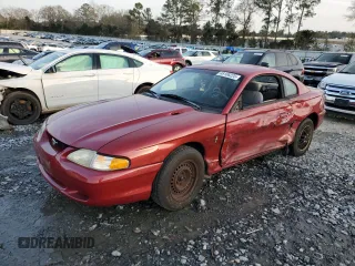 1994 Ford Mustang with VIN 1FALP4049RF150529, listed as a Copart auction lot 48106225 with 95,308 mi miles and Salvage Title. Bid and sale history available at carsss.com. Image 1.