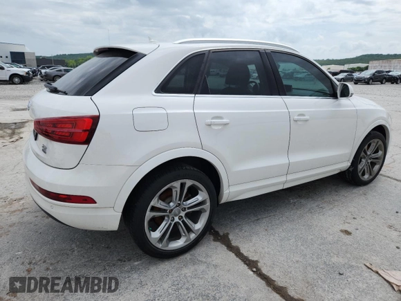 2016 Audi Q3 Premium Plus z VIN WA1EFCFS1GR000474, wystawiony jako Copart lot #59571135 z przebiegiem 122 132 mil mil oraz Czysty tytuł • Clean title. Historia ofert i sprzedaży dostępna na DreamBid. Obrazek 3.