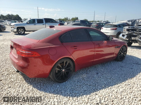 2018 Jaguar XE with VIN SAJAE4EV0JCP20983, listed as a Copart auction lot 72892914 with Not Provided miles and Clean Title. Bid and sale history available at DreamBid. Image 3.