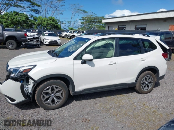 2023 Subaru Forester Premium with VIN JF2SKAEC3PH400322, listed as a IAAI auction lot 42317438 with 16,400 mi miles and . Bid and sale history available at DreamBid. Image 14.