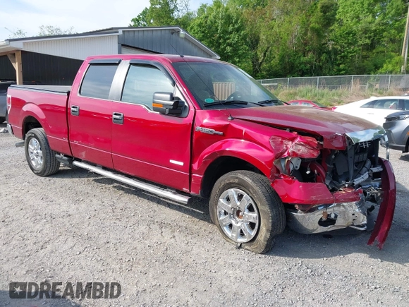 2013 Ford F-150 XL with VIN 1FTFW1ET1DFD31612, listed as a IAAI auction lot 42165526 with 33,817 mi miles and . Bid and sale history available at carsss.com. Image 1.