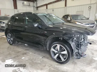2023 Audi Q5 S line Premium Plus with VIN WA1EABFY5P2132689, listed as a Copart auction lot 66293274 with 12,180 mi miles and Salvage Title. Bid and sale history available at DreamBid. Image 4.