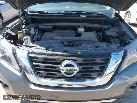 2018 Nissan Pathfinder SL with VIN 5N1DR2MN8JC659125, listed as a IAAI auction lot 42033651 with 120,934 mi miles and . Bid and sale history available at DreamBid. Image 10.