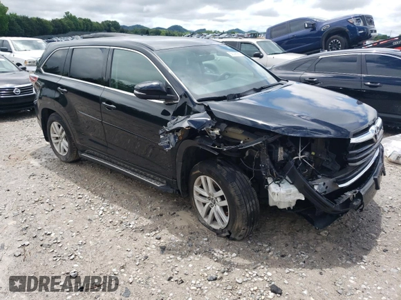 2016 Toyota Highlander LE z VIN 5TDBKRFH4GS348640, wystawiony jako Copart lot #56398355 z przebiegiem 90 659 mil mil oraz Szkoda całkowita • Salvage title. Historia ofert i sprzedaży dostępna na DreamBid. Obrazek 4.