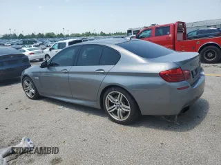 2014 BMW 5 Series 550i xDrive with VIN WBAKP9C51EDZ34830, listed as a Copart auction lot 59906435 with 123,709 mi miles and Salvage title. Bid and sale history available at DreamBid. Image 2.