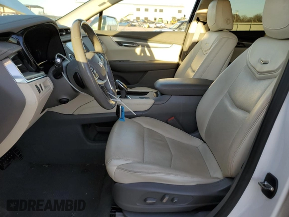 2019 Cadillac XT5 Luxury FWD with VIN 1GYKNCRS7KZ208627, listed as a Copart auction lot 46835185 with 56,789 mi miles and Salvage Title. Bid and sale history available at DreamBid. Image 7.