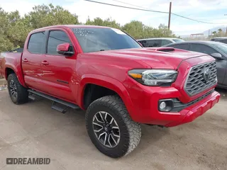 2021 Toyota Tacoma 4WD SR with VIN 3TMCZ5AN8MM379584, listed as a IAAI auction lot 41542951 with 44,330 mi miles. Bid and sale history available at carsss.com. Image 1.