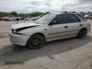 1999 Subaru Impreza L with VIN JF1GF4351XH815210, listed as a Copart auction lot 71250504 with 141,806 mi miles and Salvage title. Bid and sale history available at DreamBid. Image 1.