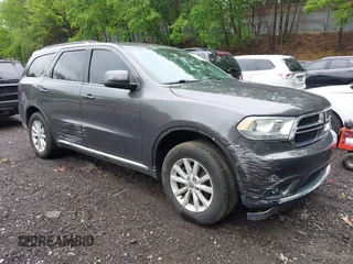 2015 Dodge Durango SXT with VIN 1C4RDJAG6FC177561, listed as a IAAI auction lot 42314437 with 104,898 mi miles and . Bid and sale history available at DreamBid. Image 1.