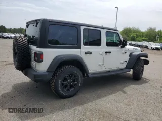 2021 Jeep Wrangler Unlimited Willys z VIN 1C4HJXDN3MW731183, wystawiony jako Copart lot #56769575 z przebiegiem 34 624 mil mil oraz Szkoda całkowita • Salvage title. Historia ofert i sprzedaży dostępna na DreamBid. Obrazek 3.