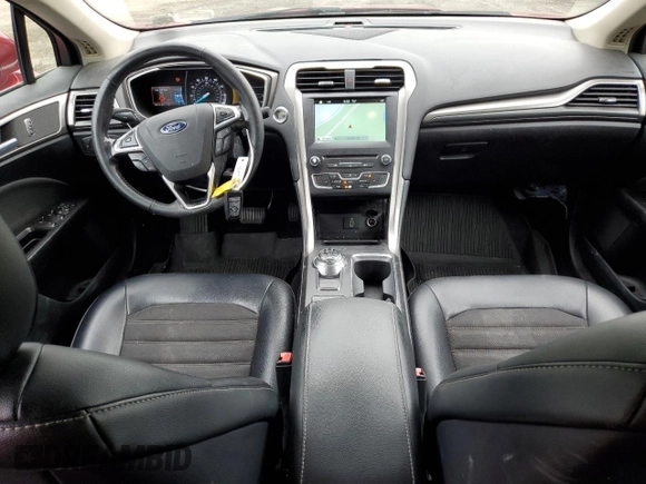 2017 Ford Fusion SE with VIN 3FA6P0H74HR197800, listed as a Copart auction lot 61042735 with 128,125 mi miles and Salvage title. Bid and sale history available at DreamBid. Image 8.