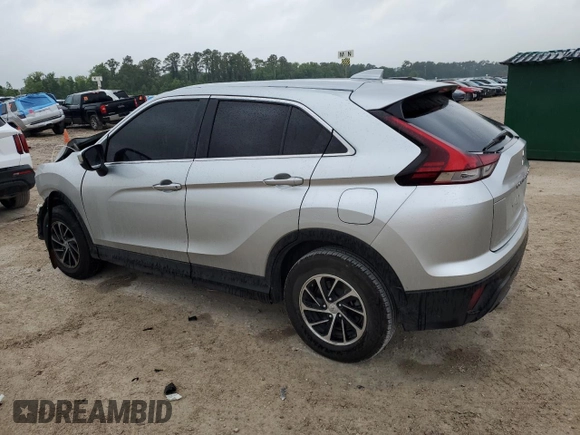 2022 Mitsubishi Eclipse Cross ES with VIN JA4ATUAA5NZ030277, listed as a Copart auction lot 54392625 with 67,428 mi miles and Salvage title. Bid and sale history available at DreamBid. Image 2.