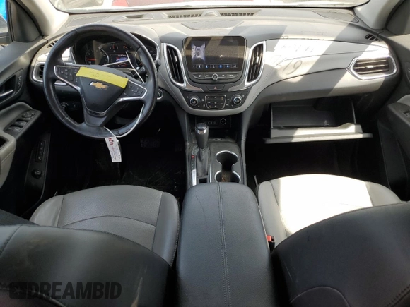 2021 Chevrolet Equinox Premier z VIN 2GNAXXEV0M6133133, wystawiony jako Copart lot #58995075 z przebiegiem 39 599 mil mil oraz Szkoda całkowita • Salvage title. Historia ofert i sprzedaży dostępna na DreamBid. Obrazek 8.