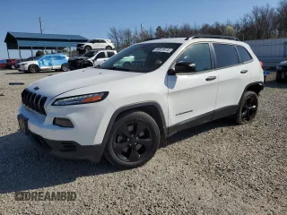 2016 Jeep Cherokee Altitude with VIN 1C4PJLAB4GW346573, listed as a Copart auction lot 48815415 with 72,642 mi miles and Salvage Title. Bid and sale history available at carsss.com. Image 1.