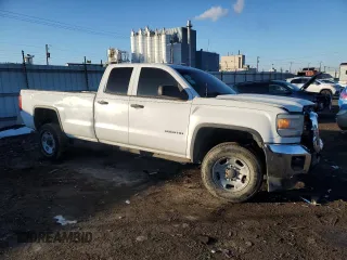 2015 GMC Sierra 2500HD with VIN 1GT22XEG9FZ104377, listed as a Copart auction lot 89287055 with Not provided miles and Salvage title. Bid and sale history available at DreamBid. Image 4.