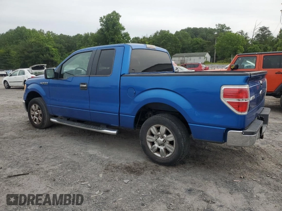 2009 Ford F-150 STX with VIN 1FTRX128X9FB21799, listed as a Copart auction lot 58263855 with 214,192 mi miles and Salvage title. Bid and sale history available at DreamBid. Image 2.