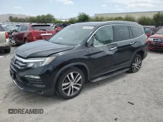 2017 Honda Pilot Touring with VIN 5FNYF6H93HB029707, listed as a Copart auction lot 62416515 with 91,402 mi miles and Salvage title. Bid and sale history available at DreamBid. Image 1.