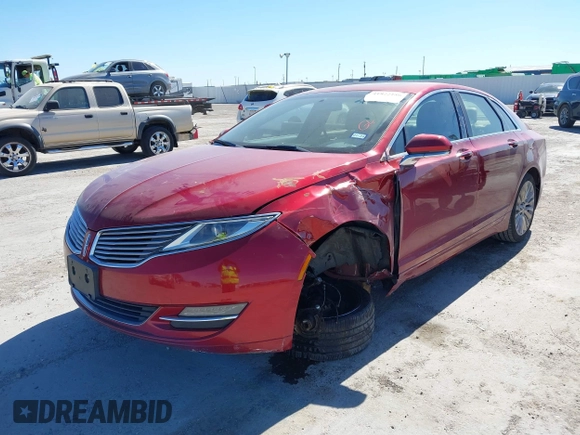 2013 Lincoln MKZ with VIN 3LN6L2G99DR827028, listed as a IAAI auction lot 41822186 with 101,221 mi miles and . Bid and sale history available at DreamBid. Image 2.