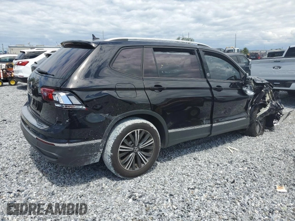 2024 Volkswagen Tiguan Wolfsburg Edition with VIN 3VV6B7AX6RM227665, listed as a Copart auction lot 56876785 with Not provided miles and Non repairable. Bid and sale history available at DreamBid. Image 3.