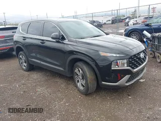 2022 Hyundai Santa Fe SE with VIN 5NMS1DAJ7NH383754, listed as a IAAI auction lot 41934806 with 34,867 mi miles. Bid and sale history available at carsss.com. Image 1.