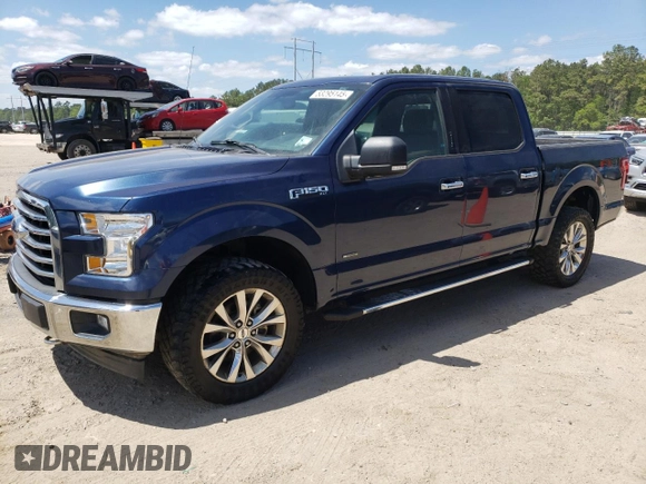2017 Ford F-150 XL with VIN 1FTEW1EG2HKD66347, listed as a Copart auction lot 53295145 with 134,281 mi miles and Clean Title. Bid and sale history available at carsss.com. Image 1.
