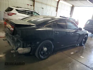 2014 Dodge Charger Police z VIN 2C3CDXAT6EH172222, wystawiony jako Copart lot #59020025 z przebiegiem 155 824 mil mil oraz Szkoda całkowita • Salvage title. Historia ofert i sprzedaży dostępna na DreamBid. Obrazek 3.