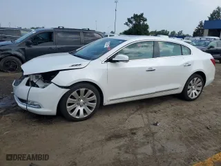 2015 Buick LaCrosse Leather with VIN 1G4GC5G30FF193495, listed as a Copart auction lot 60025184 with 116,628 mi miles and Salvage Title. Bid and sale history available at carsss.com. Image 1.