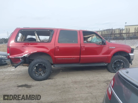 2000 Ford Excursion Special Serv с VIN 1FMNU40L9YEA38400, выставлен на аукционе IAAI как лот 41431576 с пробегом 145 826 миль миль и . История ставок и продаж доступна на DreamBid. Изображение 13.
