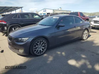 2008 BMW 3 Series 328i with VIN WBAWR33598P151007, listed as a Copart auction lot 50430835 with 166,416 mi miles and Salvage Title. Bid and sale history available at carsss.com. Image 1.